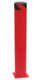 Vestil Steel Pipe Safety Bollard - 42 In. x 6-1/2 In. - Red