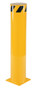 Vestil Steel Pipe Safety Bollard - 42 In. x 8-1/2 In. - Yellow