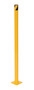 Vestil Steel Pipe Safety Bollard - 36 In. x 1-3/4 In. - Yellow