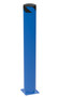 Vestil Steel Pipe Safety Bollard - 48 In. x 6-1/2 In. - Blue