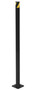 Vestil Steel Pipe Safety Bollard - 36 In. x 1-3/4 In. - Black