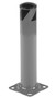 Vestil Steel Pipe Safety Bollard - 24 In. x 4-1/2 In. - Gray Semi Gloss