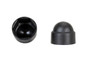Vestil Plastic Bolt Caps - 50 Pack 3/8 In. Anchor Size - Black