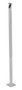 Vestil Steel Pipe Safety Bollard - 42 In. x 1-3/4 In. - Silver