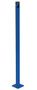 Vestil Steel Pipe Safety Bollard - 36 In. x 1-3/4 In. - Blue
