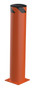 Vestil Steel Pipe Safety Bollard - 42 In. x 8-1/2 In. - Orange