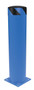 Vestil Steel Pipe Safety Bollard - 36 In. x 8-1/2 In. - Blue