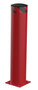 Vestil Steel Pipe Safety Bollard - 42 In. x 8-1/2 In. - Red