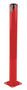Vestil Steel Pipe Safety Bollard - 48 In. x 4-1/2 In. - Red