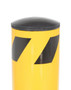 Vestil Steel Pipe Safety Bollard - 48 In. x 5-1/2 In. - Yellow