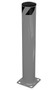 Vestil Steel Pipe Safety Bollard - 36 In. x 5-1/2 In. - Gray Semi Gloss