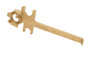 Vestil Bronze Alloy Non-Sparking Straight Drum Bung Nut Wrench