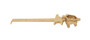 Vestil Bronze Alloy Non-Sparking Straight Drum Bung Nut Wrench