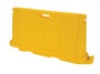 Vestil Polyethylene Stackable Barricade - 76-1/2 In. x 16 In. x 36 In. - Yellow