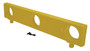 Vestil Polyethylene With UV Stabilizer Barricade Height Extension - 70 In. x 4-3/4 In. x 15-1/8 In. - Yellow