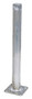 Vestil Aluminum Bollard - 36 In. Tall x 3 1/2 In. Diameter - Silver