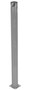 Vestil Steel Pipe Safety Bollard - 72 In. x 5-1/2 In. - Gray Semi Gloss