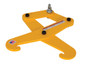 Vestil Steel Heavy Duty Beam Tongs - 6 In. Max Beam Width 3/4 In. x 9-3/4 In. x 20-7/8 In. 2000 lb - Yellow