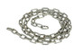 Vestil Galvanized Steel Chain - 6 Ft. For Pipe Bollards - Gray