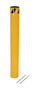 Vestil Steel Pour In Place Bollard - 24 In. x 5-1/2 In. - Yellow