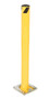Vestil Steel Surface Mounted Removable Pipe Safety Bollard - 48 In. x 4-1/2 In. - Yellow