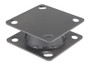 Vestil Steel/Rubber Energy Absorbing Plate - 8 in x 8 in x 3 in - Black