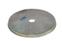 Vestil Galvanized Open Head Drum Cover Disposal Hole - Silver