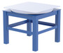 Vestil Factory Installed Steel Elevated Bases for Carousels - 30 In. x 24 In. 4000 lb - Blue