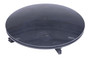 Vestil Plastic Bollard Cap Replacement For Schedule - 10 Steel 8.55 In. Pipe - Black