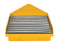 Vestil Fork Truck Battery Transfer Platform - 4000 lb - Yellow