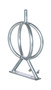 Vestil Steel Bicycle Rack - 12-3/4 In. x 5-5/16 In. x 22-1/2 In. - Galvanized