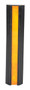 Vestil Rubber Extruded Bumper Stop - 24 In. x 5-1/2 In. x 1-1/4 In. - Black