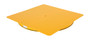Vestil Heavy Duty Square King Pin Carousel - 48 In. x 48 In. 4000 lb - Yellow