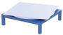 Vestil Factory Installed Steel Elevated Bases for Carousels - 48 In. x 12 In. 6000 lb - Blue