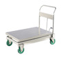 Vestil Stainless Steel Hydraulic Scissor Cart - 35-1/2 In. x 23-1/2 In. 1100 lb - Silver