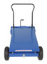 Vestil Steel Rough Terrain Elevating Cart - 24 In. x 48 In. 1000 lb - Blue