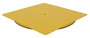 Vestil Heavy Duty Square King Pin Carousel - 60 In. x 60 In. 4000 lb - Yellow