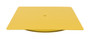 Vestil Heavy Duty Square King Pin Carousel - 60 In. x 60 In. 4000 lb - Yellow