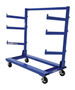 Vestil Steel Portable Cantilever Cart - 30 In. x 60 In. 2000 lb - Blue