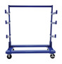 Vestil Steel Portable Cantilever Cart - 30 In. x 60 In. 2000 lb - Blue