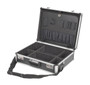 Vestil Aluminum Storage Case with Combo Lock - 18 In. x 14 In. - Silver