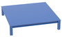 Vestil Factory Installed Steel Elevated Bases for Carousels - 60 In. x 12 In. 6000 lb - Blue