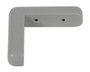 Vestil Rubber Corner Guard - 20 Pieces 7/8 In. - Gray