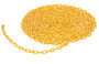 Vestil Steel Bollard Safety Chain Per Foot - 3/16 In. Thickness - Yellow