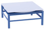 Vestil Factory Installed Steel Elevated Bases for Carousels - 60 In. x 24 In. 6000 lb - Blue