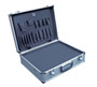 Vestil Aluminum Carrying with Foam Insert Case - 18 In. x 14 In. - Silver