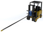 Vestil Steel Carriage Mount Class III Rug Ram Boom - 144 In. 1800 lb - Blue/Silver