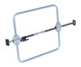 Vestil 1 Piece Galvanized Steel Cargo Bar - 104 In. L x 4-1/16 In. W 23-15/16 In. H With Hoops - Silver