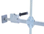 Vestil Steel Cargo Bar - 1 Piece 119 In. Length x 3-3/4 In. Width x 24-1/2 In. Height With Hoops - Silver