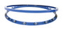 Vestil Steel Manual Carousel - 60 In. Diameter 2000 lb - Blue